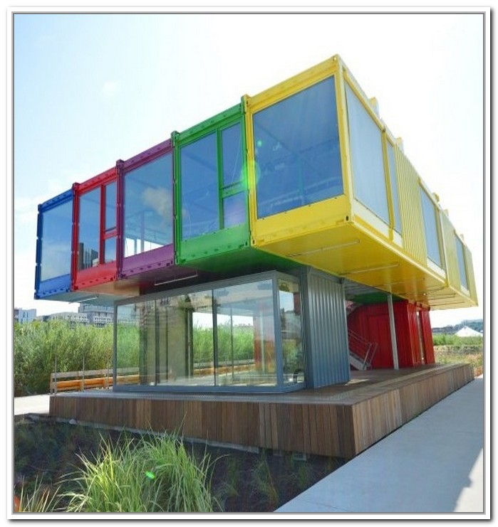 homes made from metal storage containers