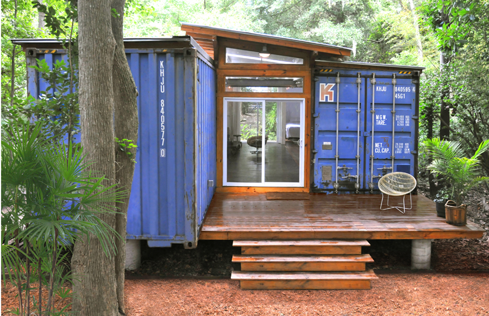 shipping container homes storage ideas