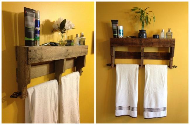 Cheap DIY bathroom storage cabinet