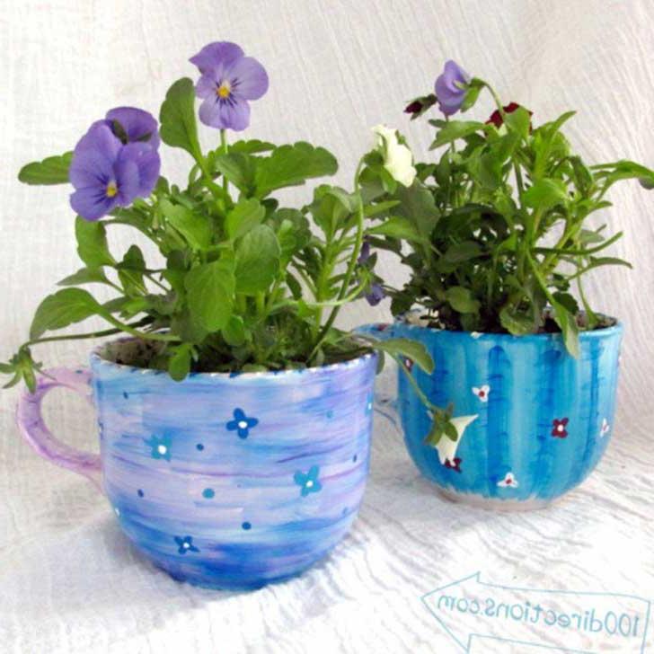 DIY Cup Planter Ideas