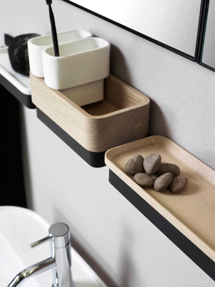 bathroom vanity wall shelf