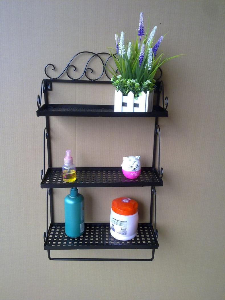 bathroom wall shelves design