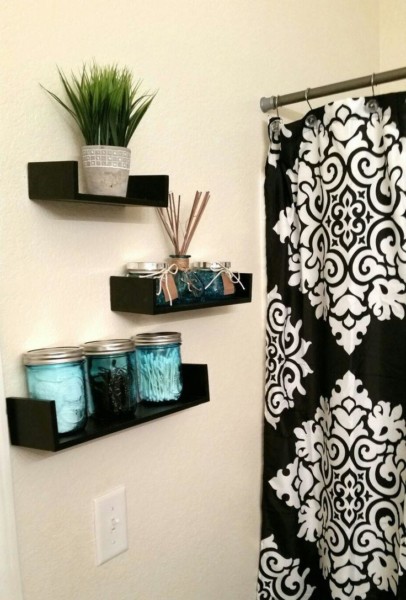 Wall Shelf Ideas For Bathroom