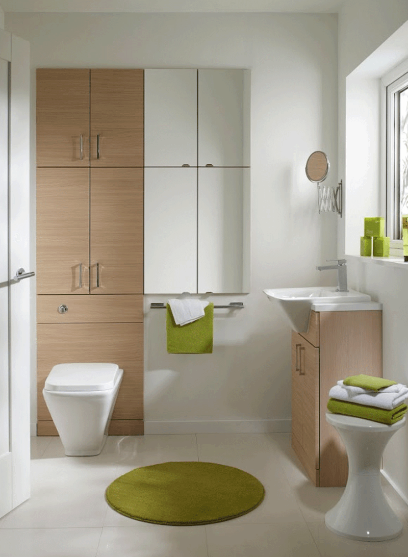 white bathroom storage cabinets