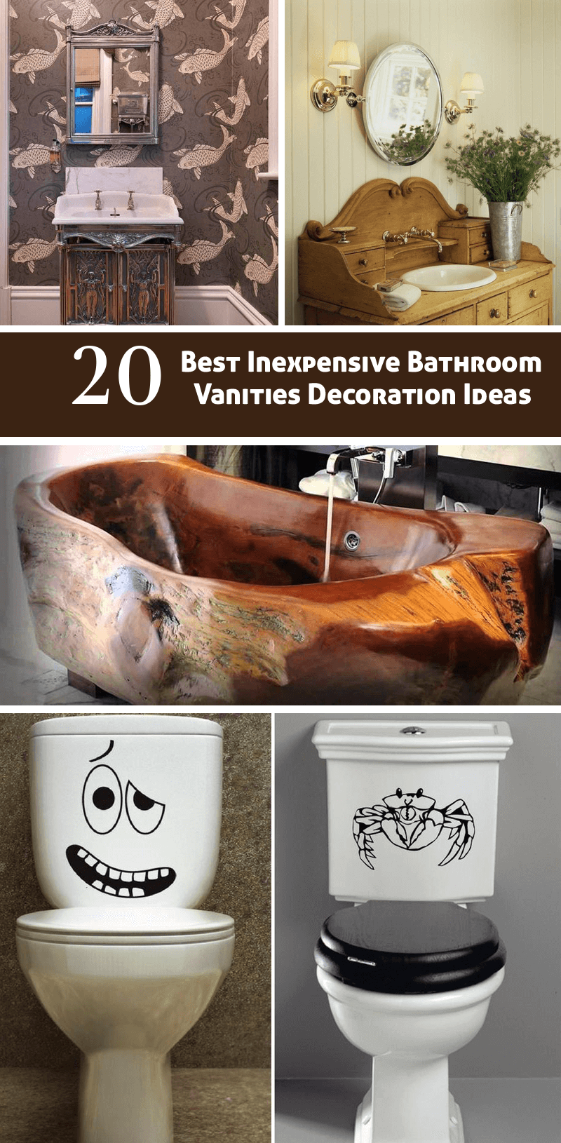 20 Inexpensive Bathroom Vanities For Your Dream House ...