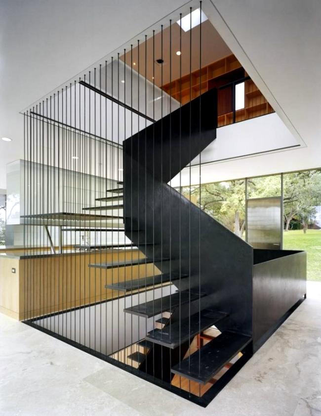 dark wood staircase ideas