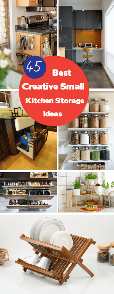 45 Creative Small Kitchen Storage Ideas to Maximize Your Space ...