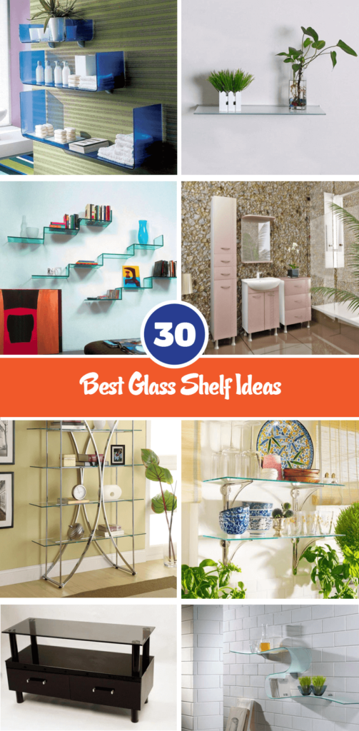 30 Best Glass Shelf Ideas Bring Sophistication To Your Home Interior