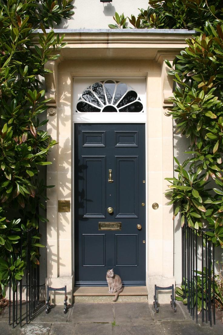 black metal front doors