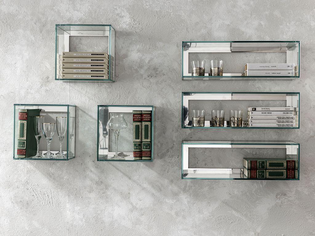 creative glass shelves