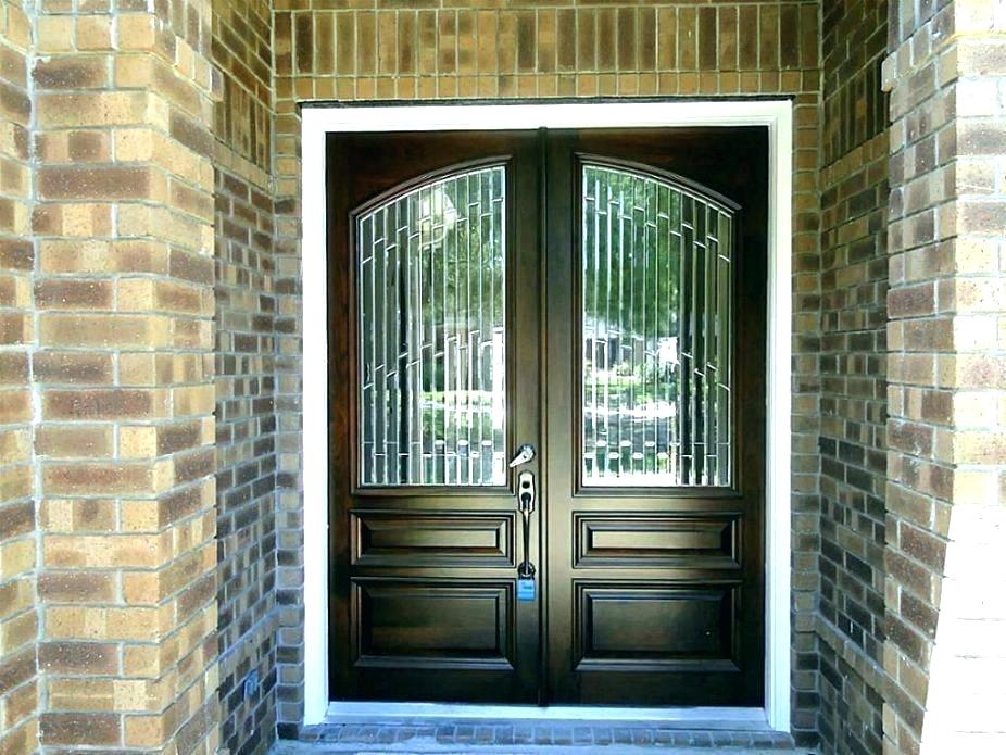 metal and glass front doors