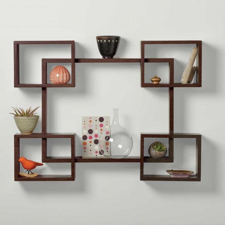 Inexpensive wall shelving