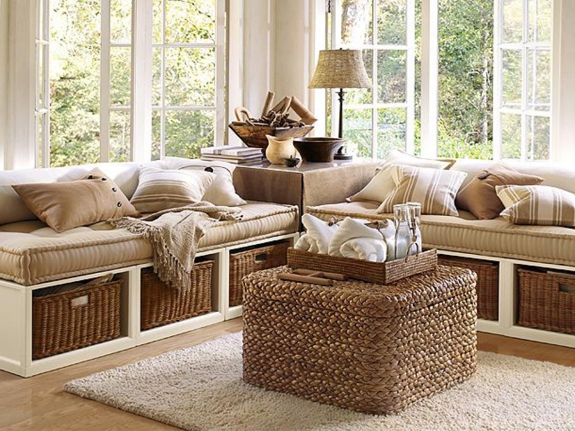 rustic wicker furniture for living room