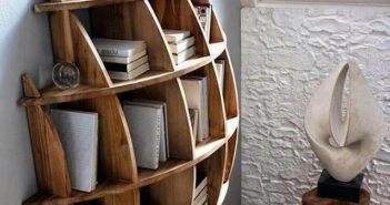 35 Best Wall Shelving Ideas That are Functional and Adorable unique shape wall shelving decor