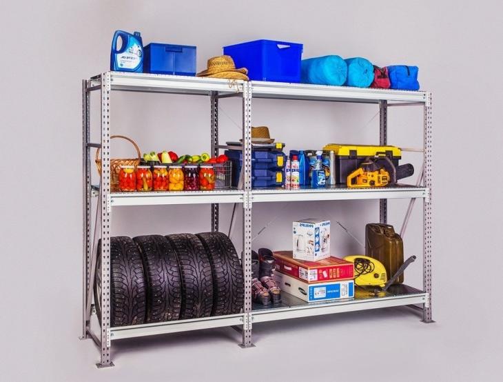 wall shelving ideas for garage