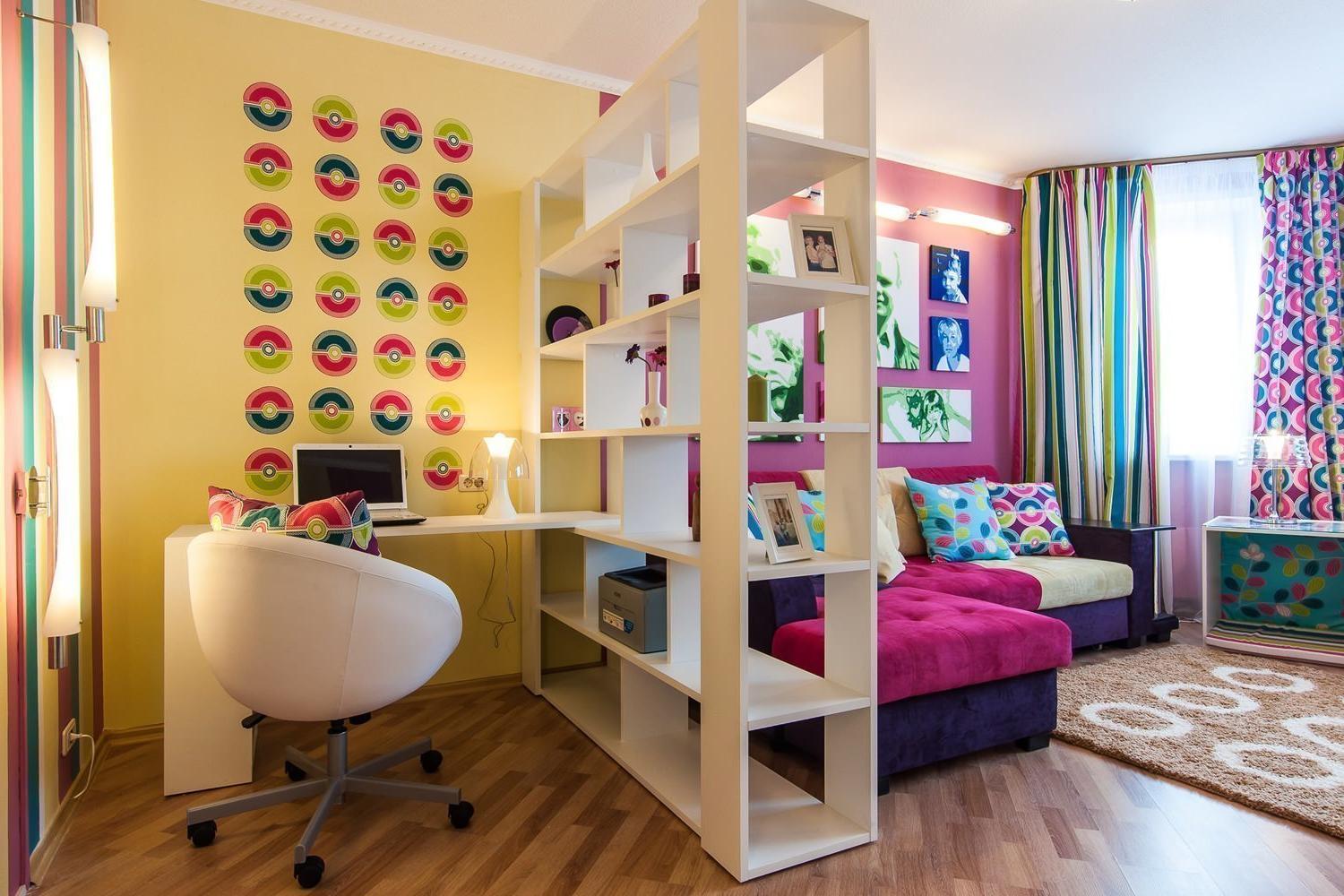 wall shelving ideas for teenage kids