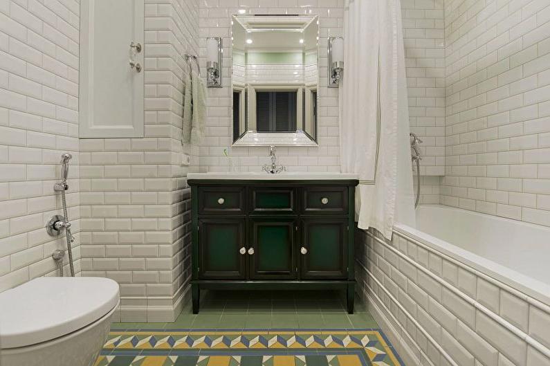 black farmhouse bathroom vanity