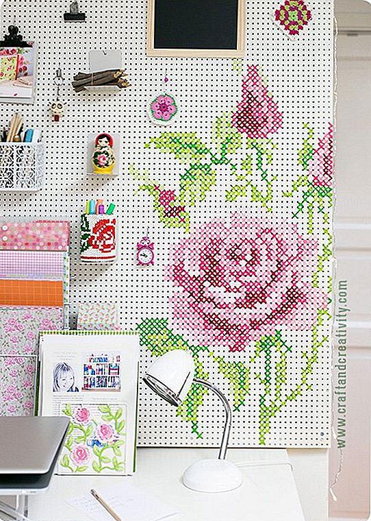 decorating ideas with pegboard