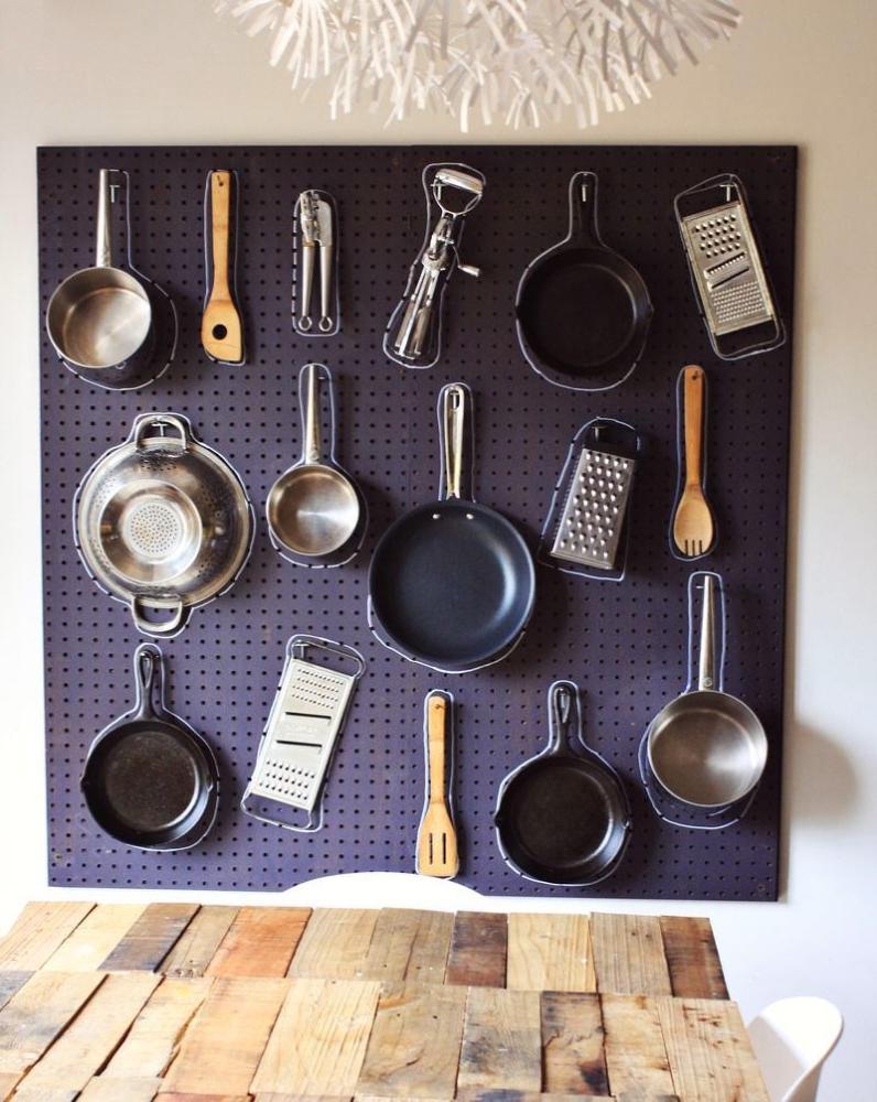 diy pegboard holders