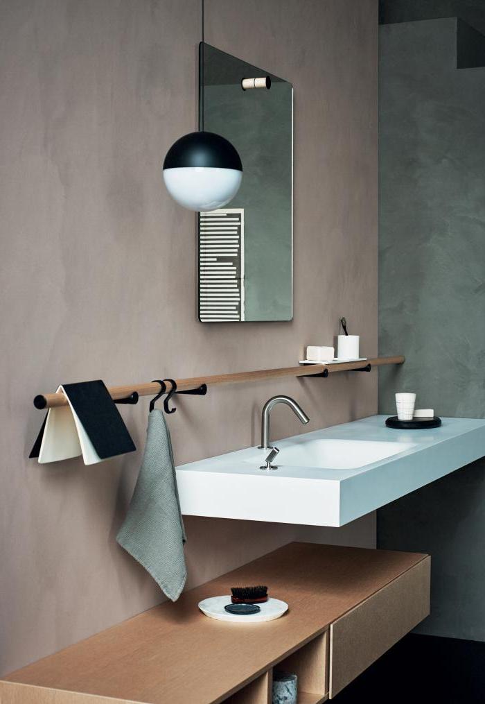 farmhouse bathroom vanity with drawers