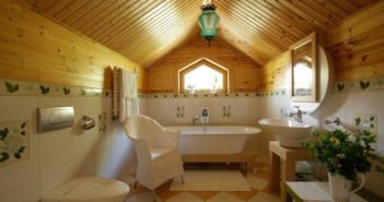 farmhouse cottage bathroom vanity