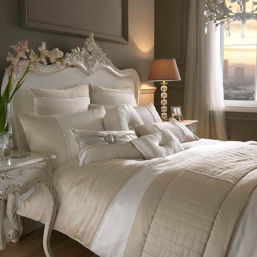 luxury silver grey bedding sets