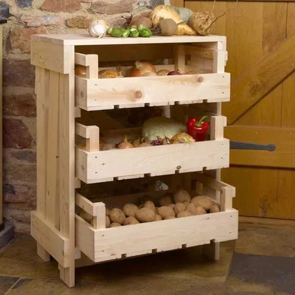 pallet storage ideas