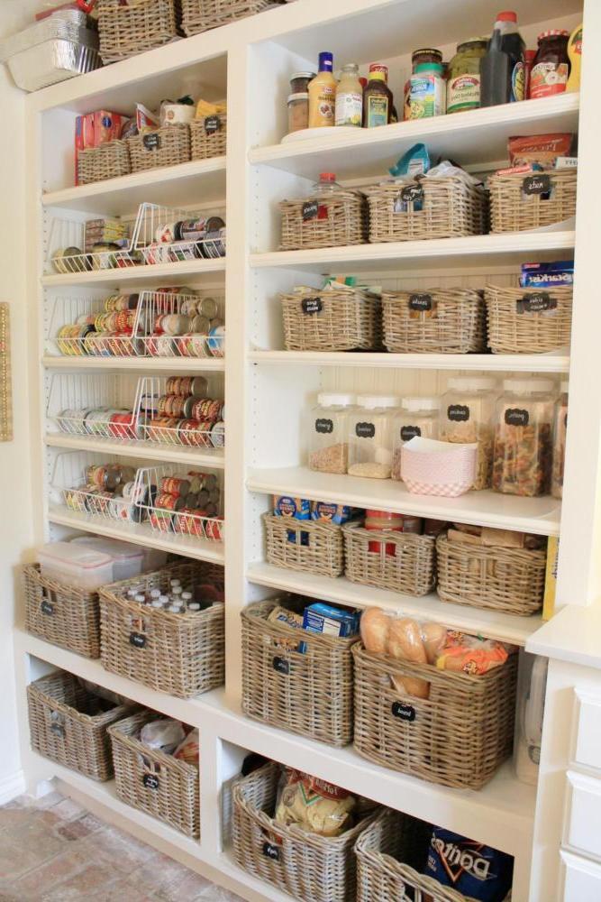 wicker basket storage ideas