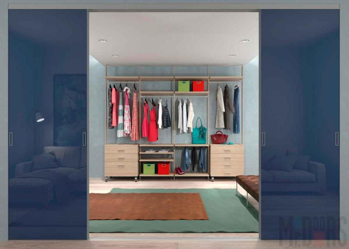 Design of a spacious dressing room