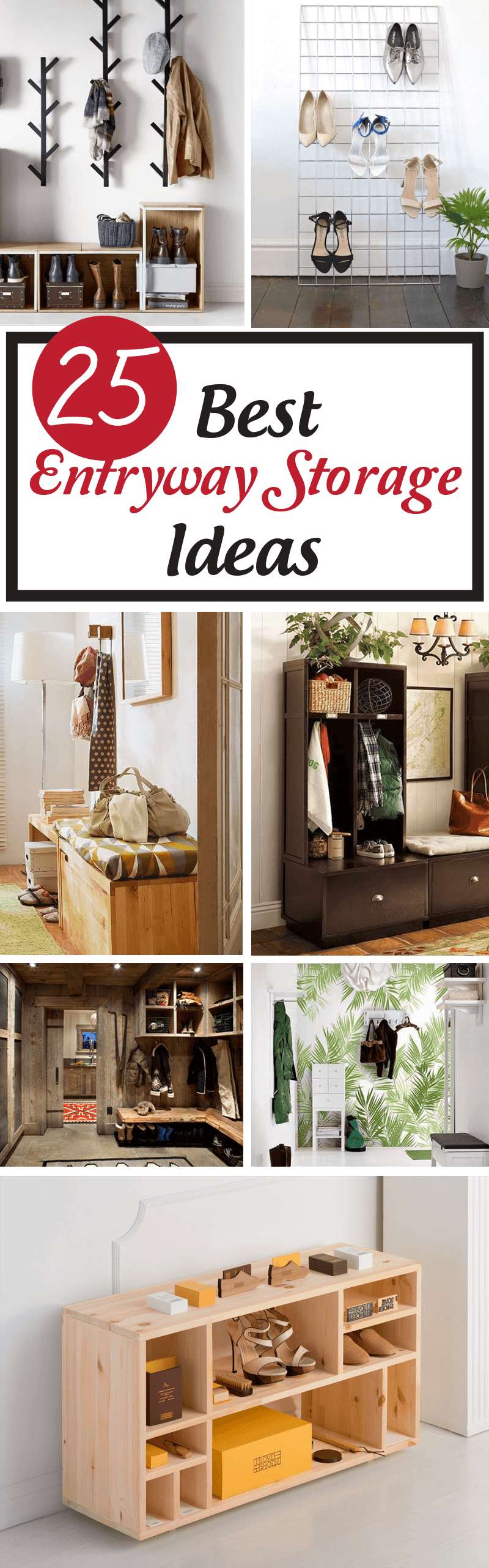 best entryway storage ideas