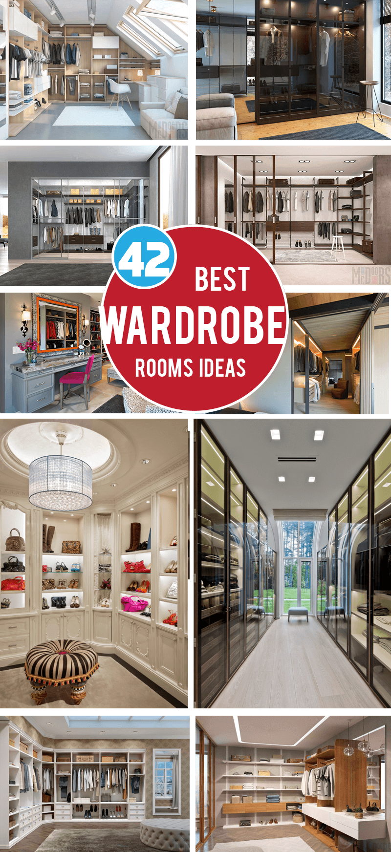 best wardrobe rooms ideas