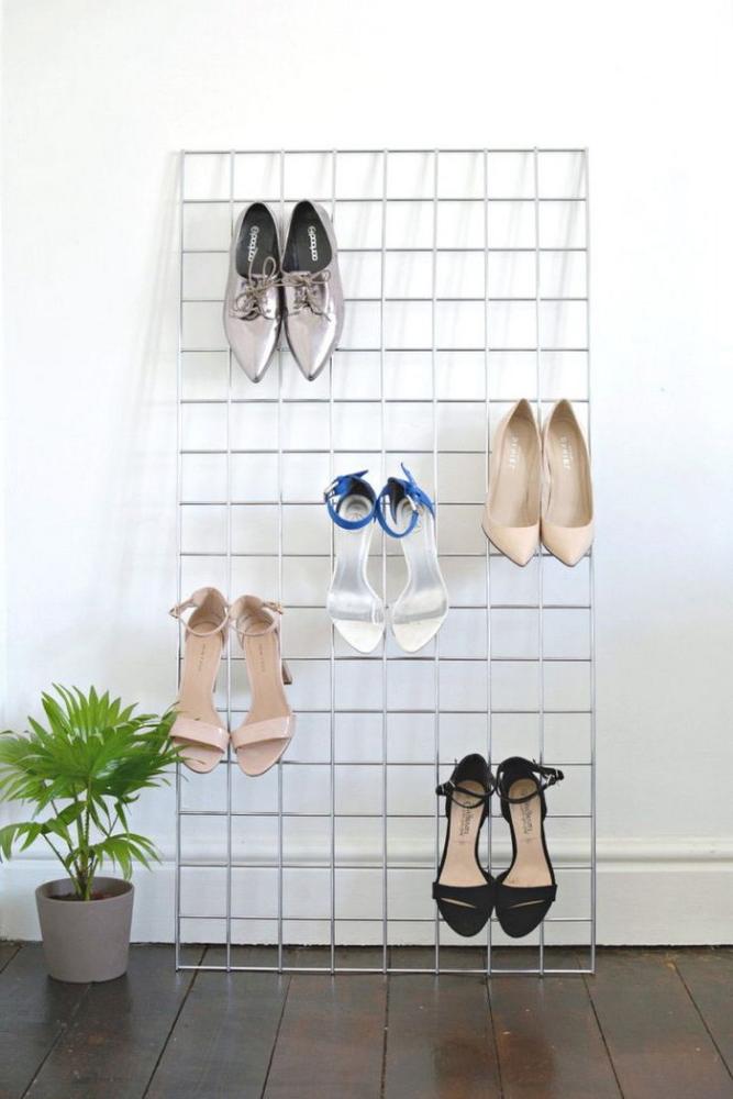 entryway storage for wall