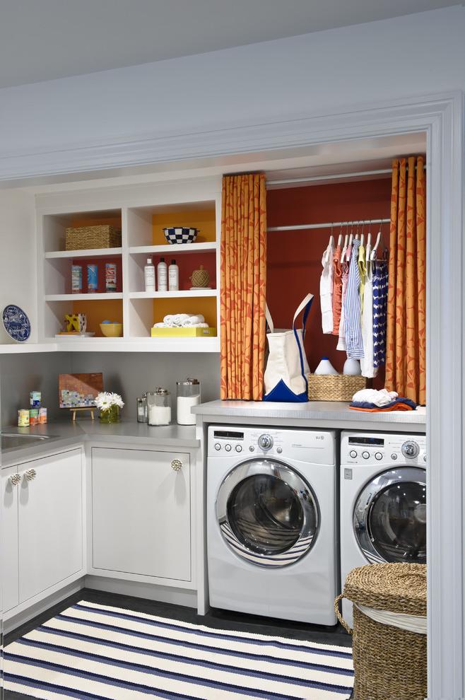 laundry room cabinet decor ideas