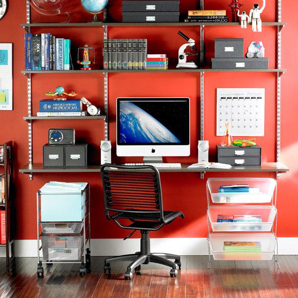 modern home office organization