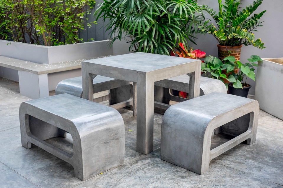 CONCRETE FURNITURE SET