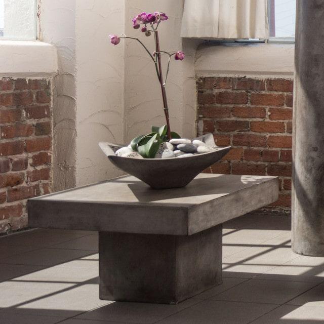 PEDESTAL COFFEE TABLE