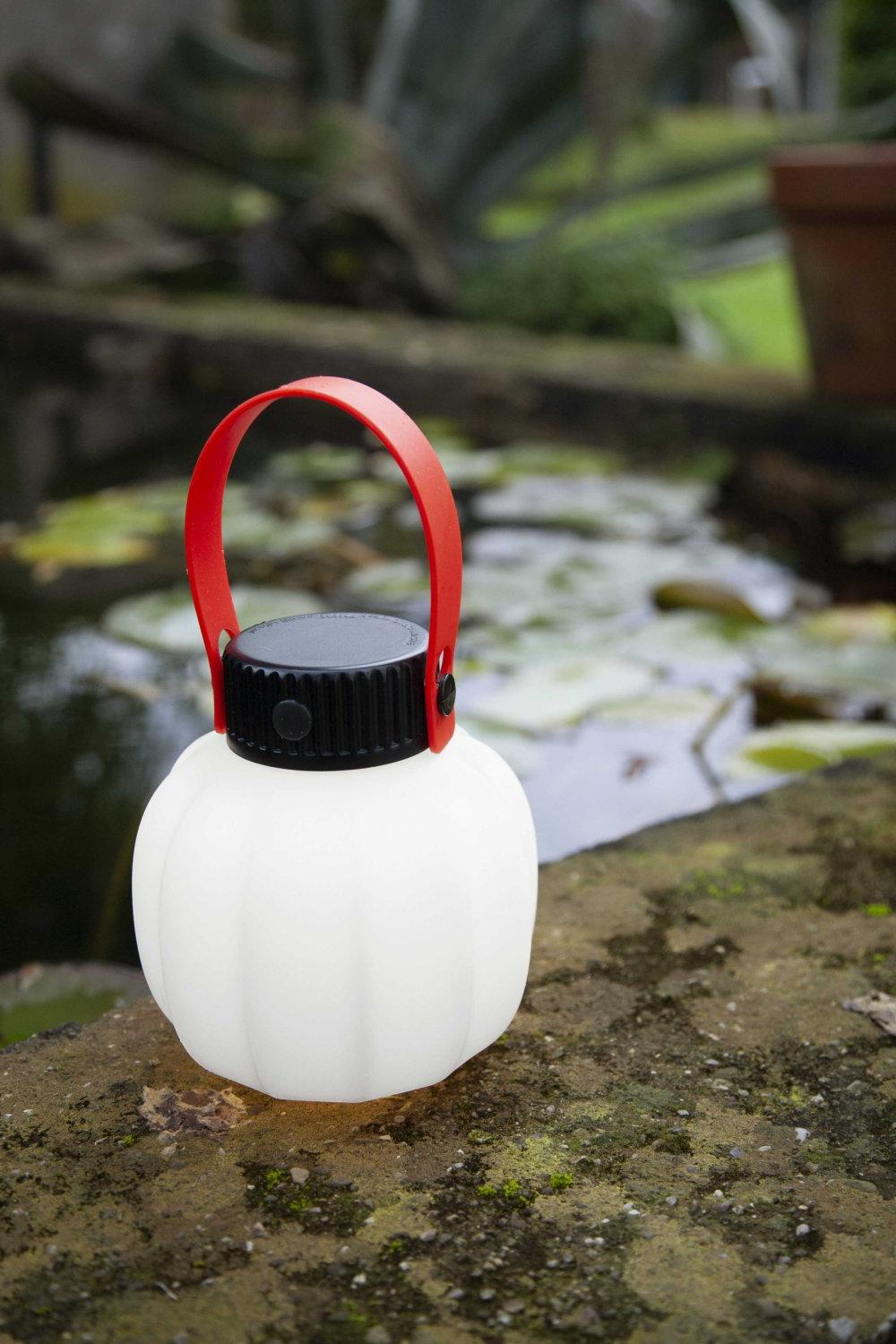 A Japanese-style portable lamp