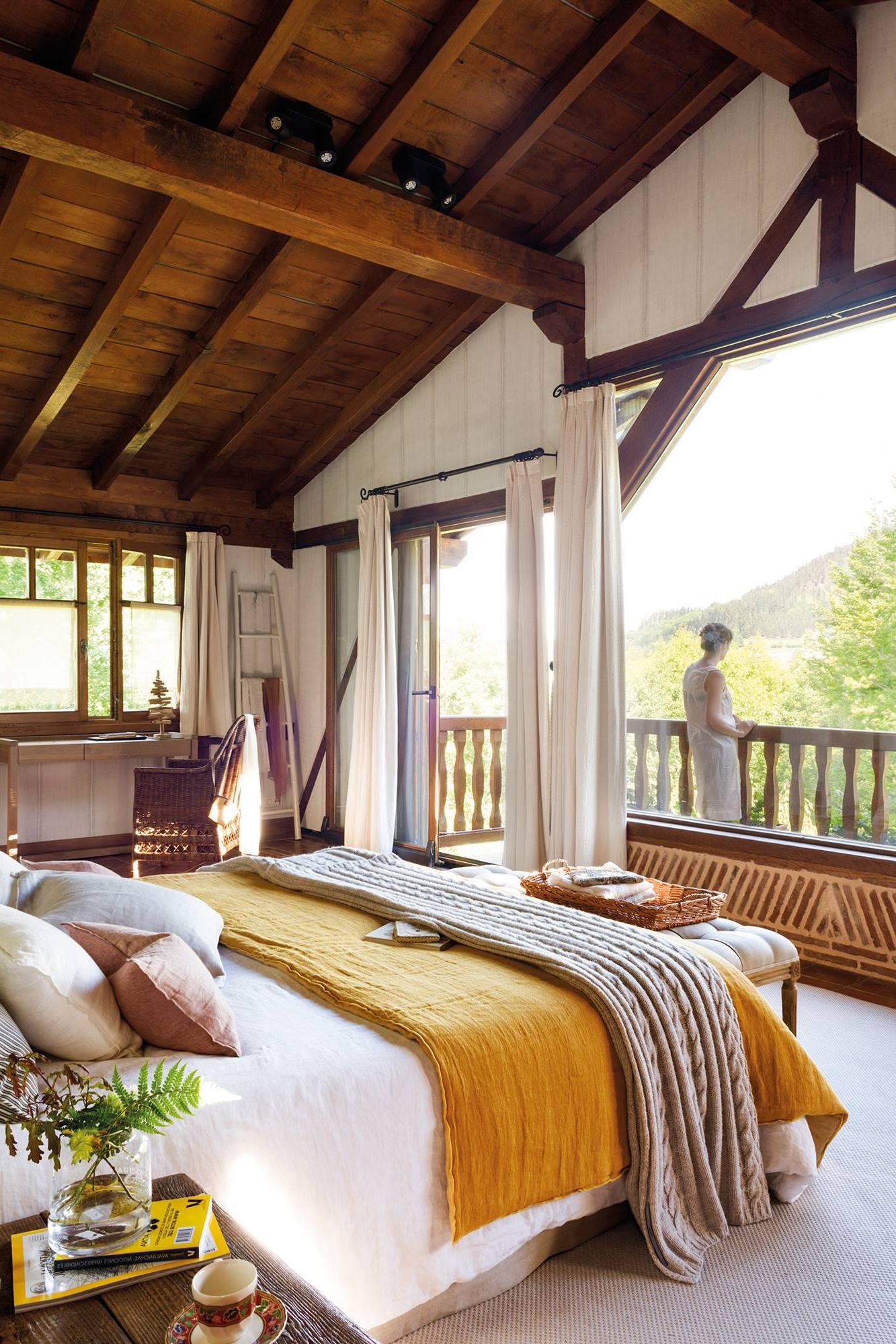 Reading Nook On Bedroom Balcony