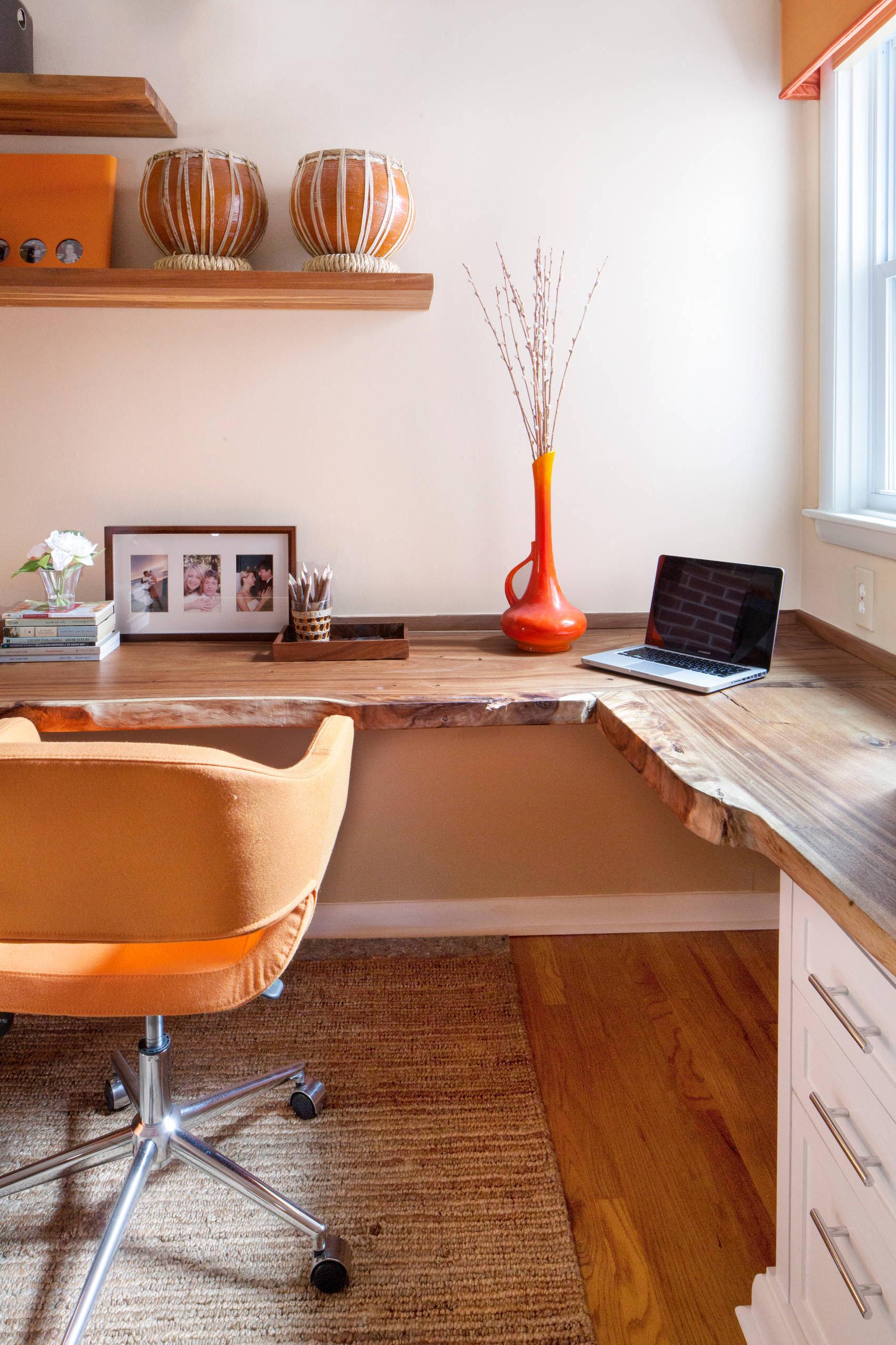 Another example of a solid wood worktop