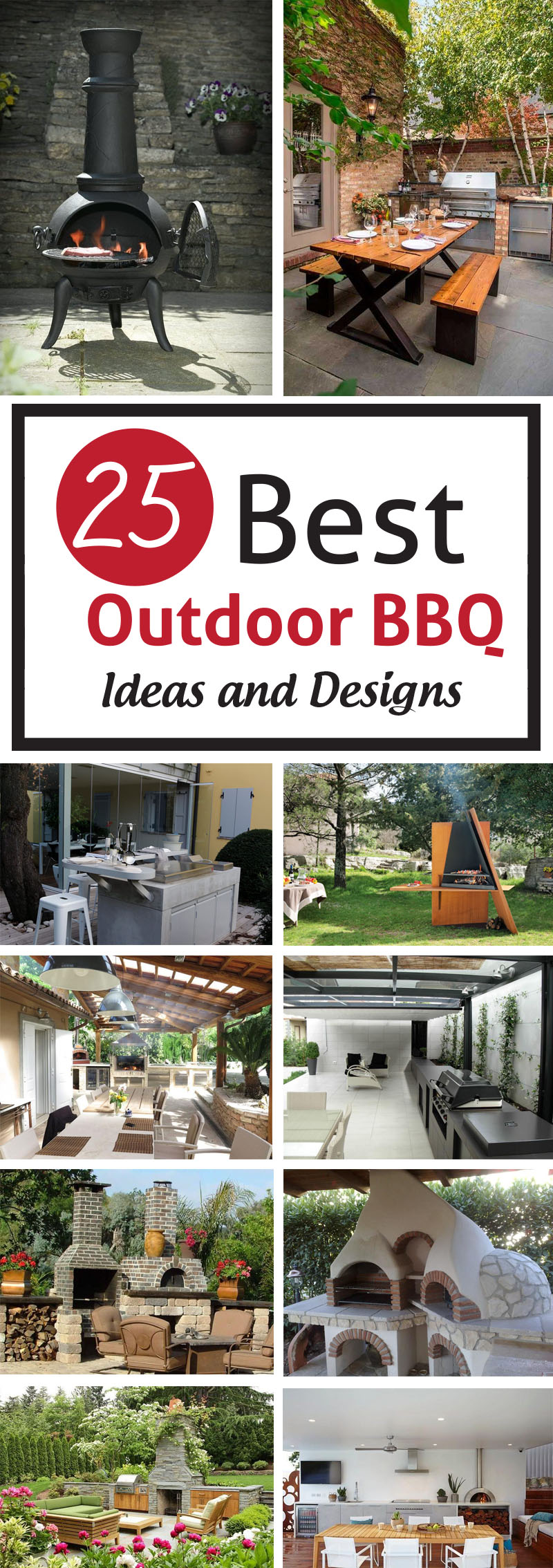 Best Outdoor BBQ Ideas and Designs