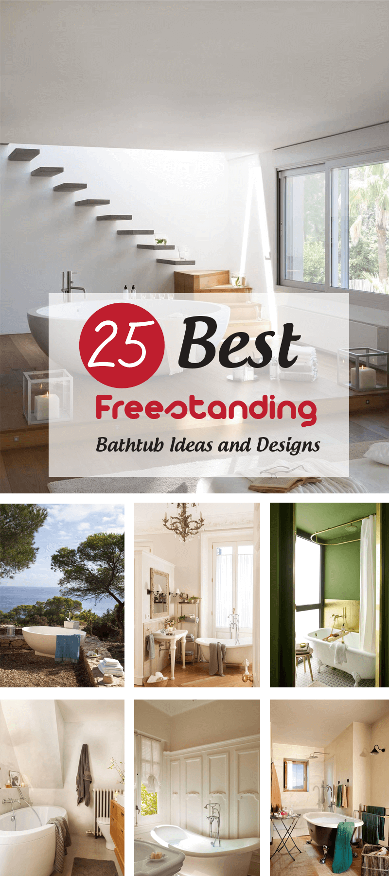 best freestanding bathtub ideas and designs