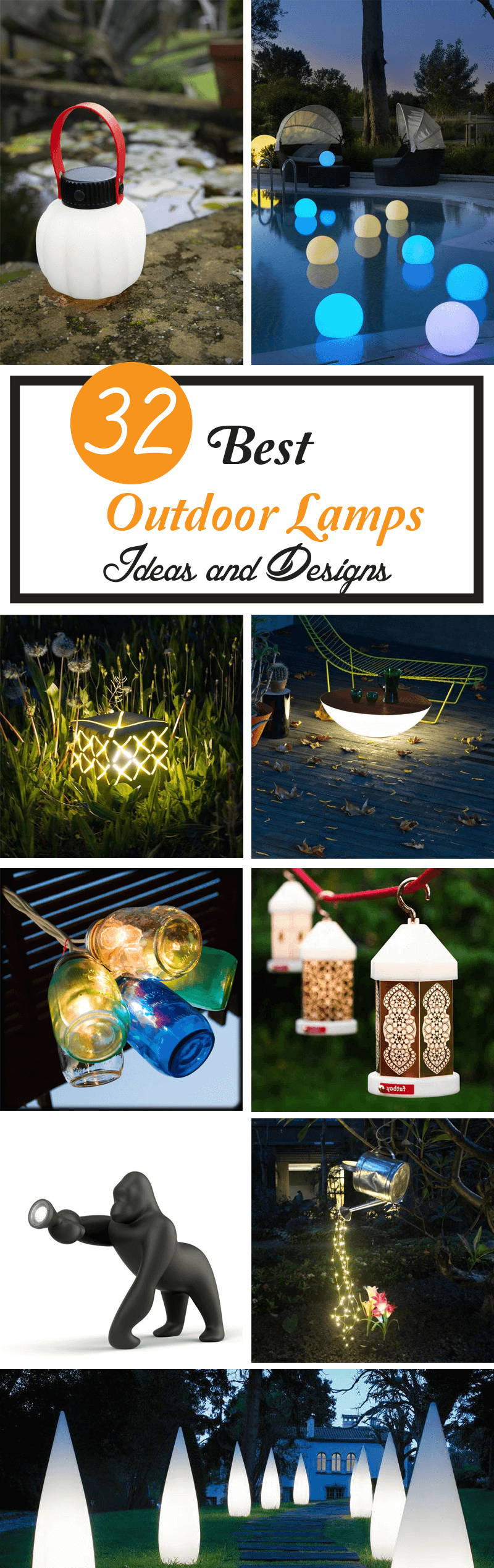 best outdoor lamps design ideas