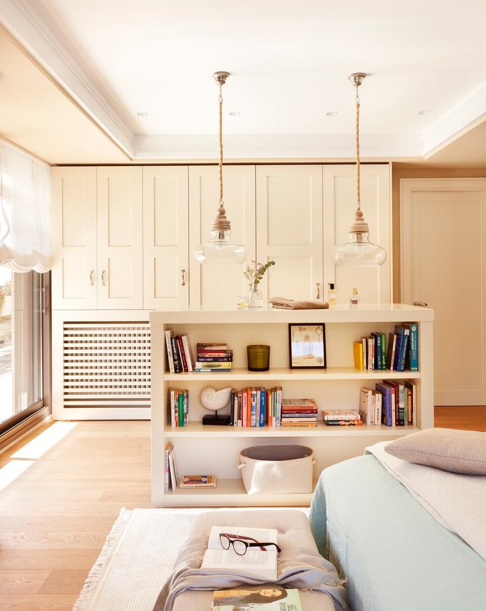 A DRESSING ROOM INTEGRATED IN THE BEDROOM