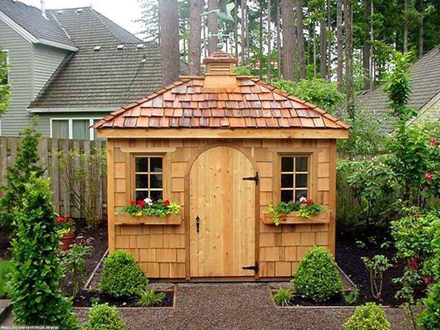 Simple Wooden Shed