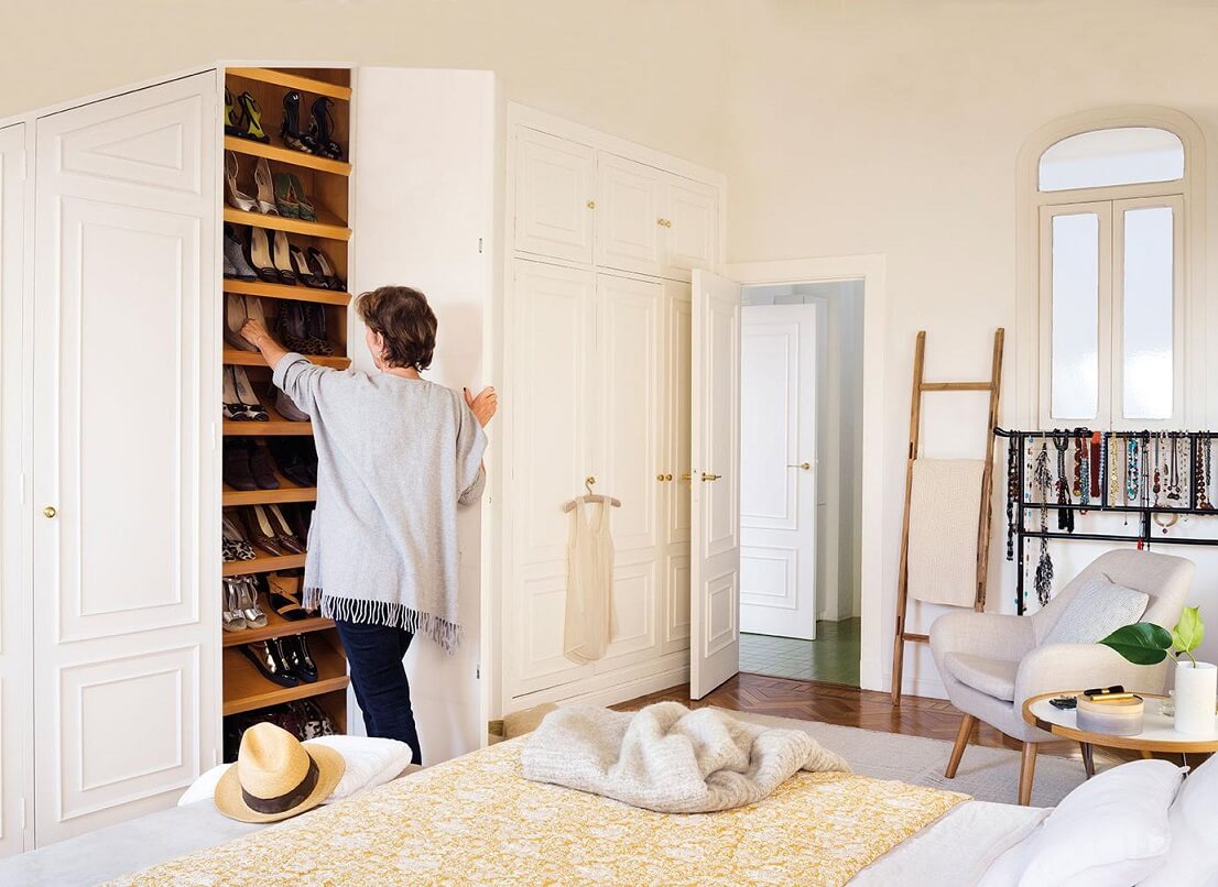 TWO LARGE BUILT-IN WARDROBES