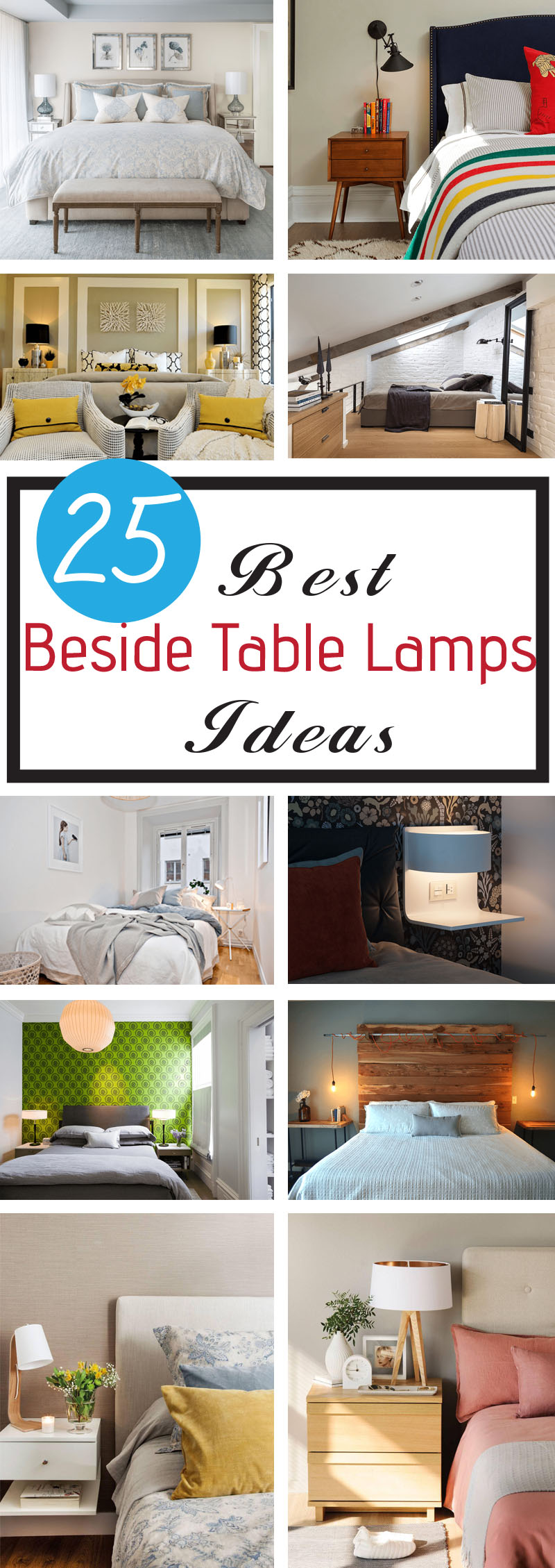 best beside table lamps ideas