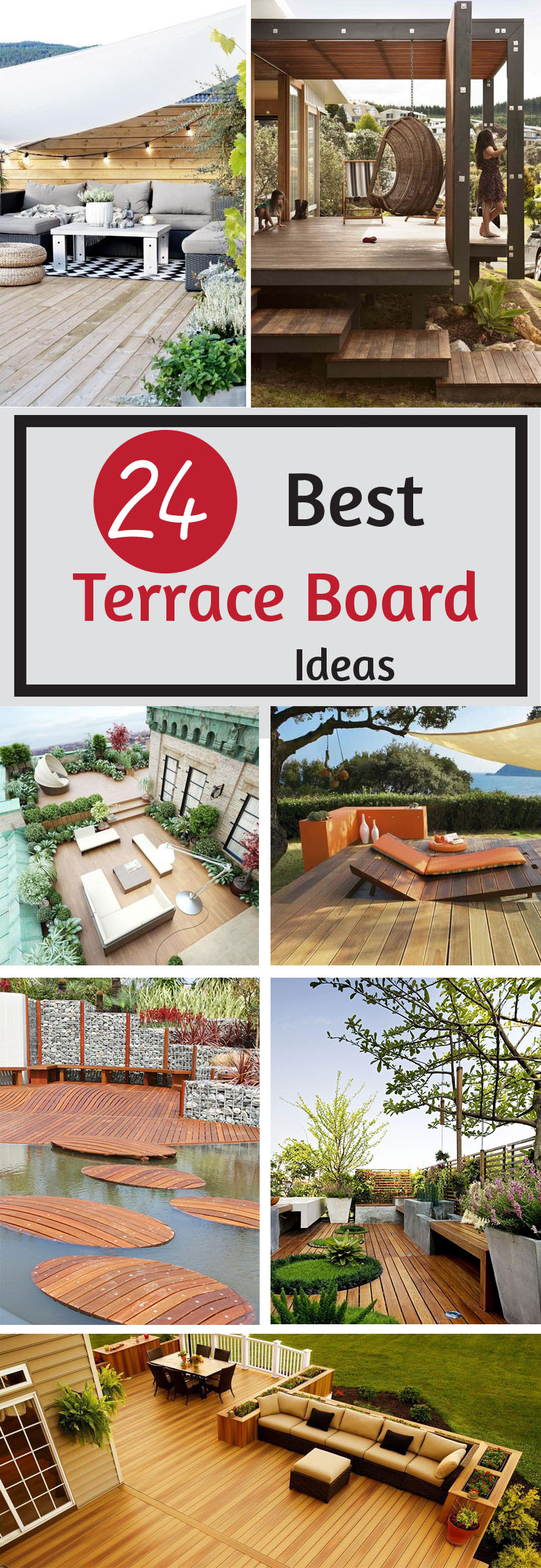 best terrace board ideas