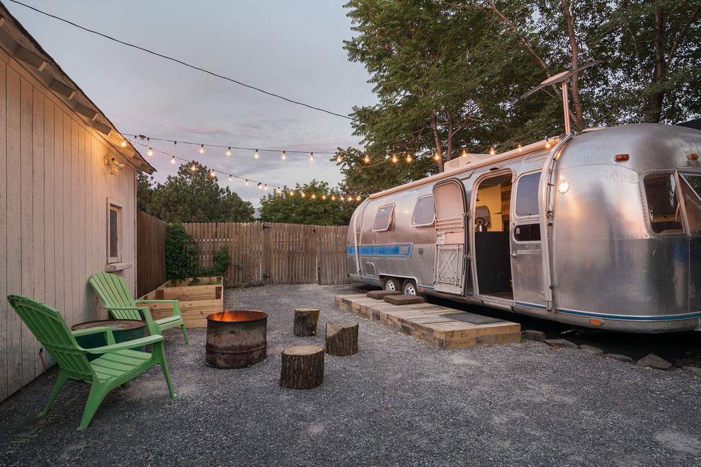 Airstream portable house - iconic embodiment of the American dream