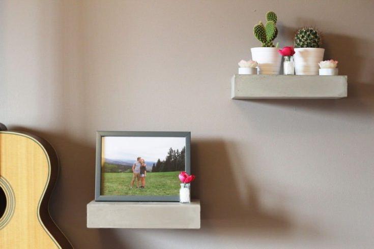 CONCRETE SHELVES