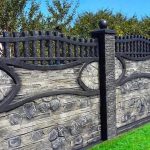 Concrete Fence Noteworthy fencing styles